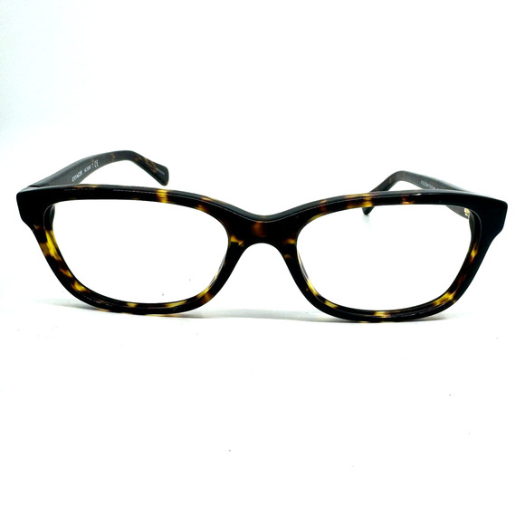 COACH HC6089 5120 Dark Tortoise 51-16-135 Women's Eyeglasses H10218 - Picture 1 of 7